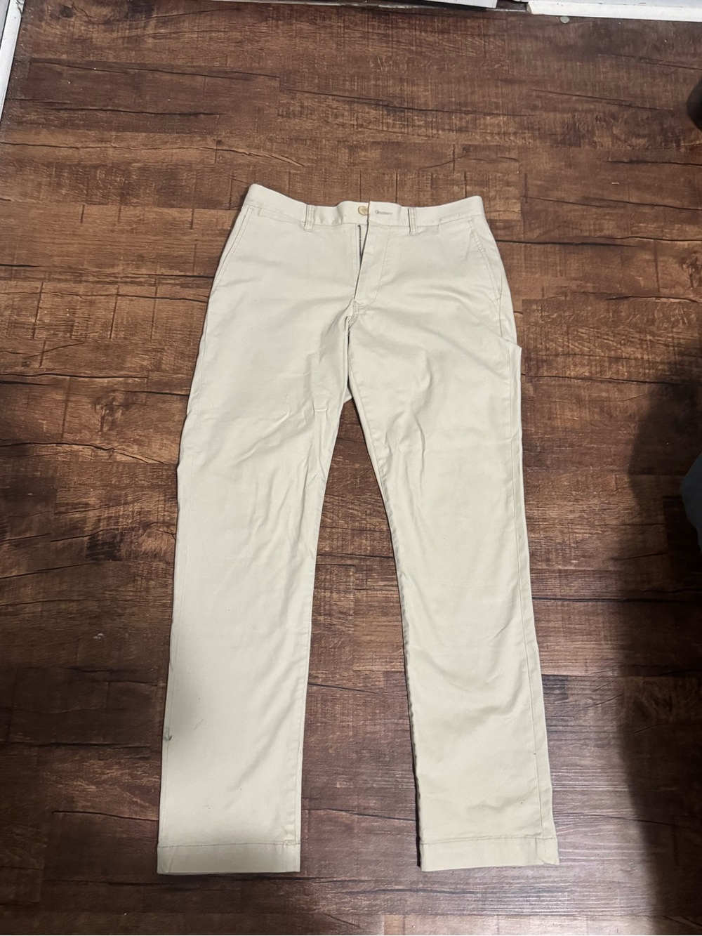 The Normal Brand Chino Pants Cream/Khaki Sz 31x32